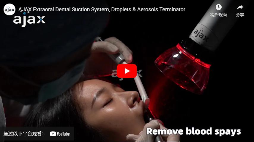 AJAX Extraoral Dental Saugsystem, Tropfen und Aerosol Terminator